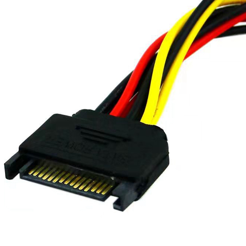 10 unidades de disco duro SATA, cable de alimentación de un punto y dos, puerto serie de uno a dos, 15 Pines, un punto y dos