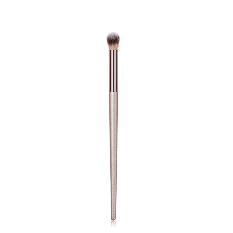 Enkelt makeup børste foundation contour highlight blusher makeup børste træ langt håndtag 1 stk: 10
