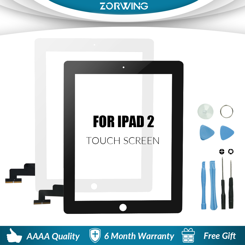 9.7&quot; Touch Screen For iPad 2 A1395 A1396 A1397 Touch Panel LCD Outer Display Replacement Digitizer Sensor Glass