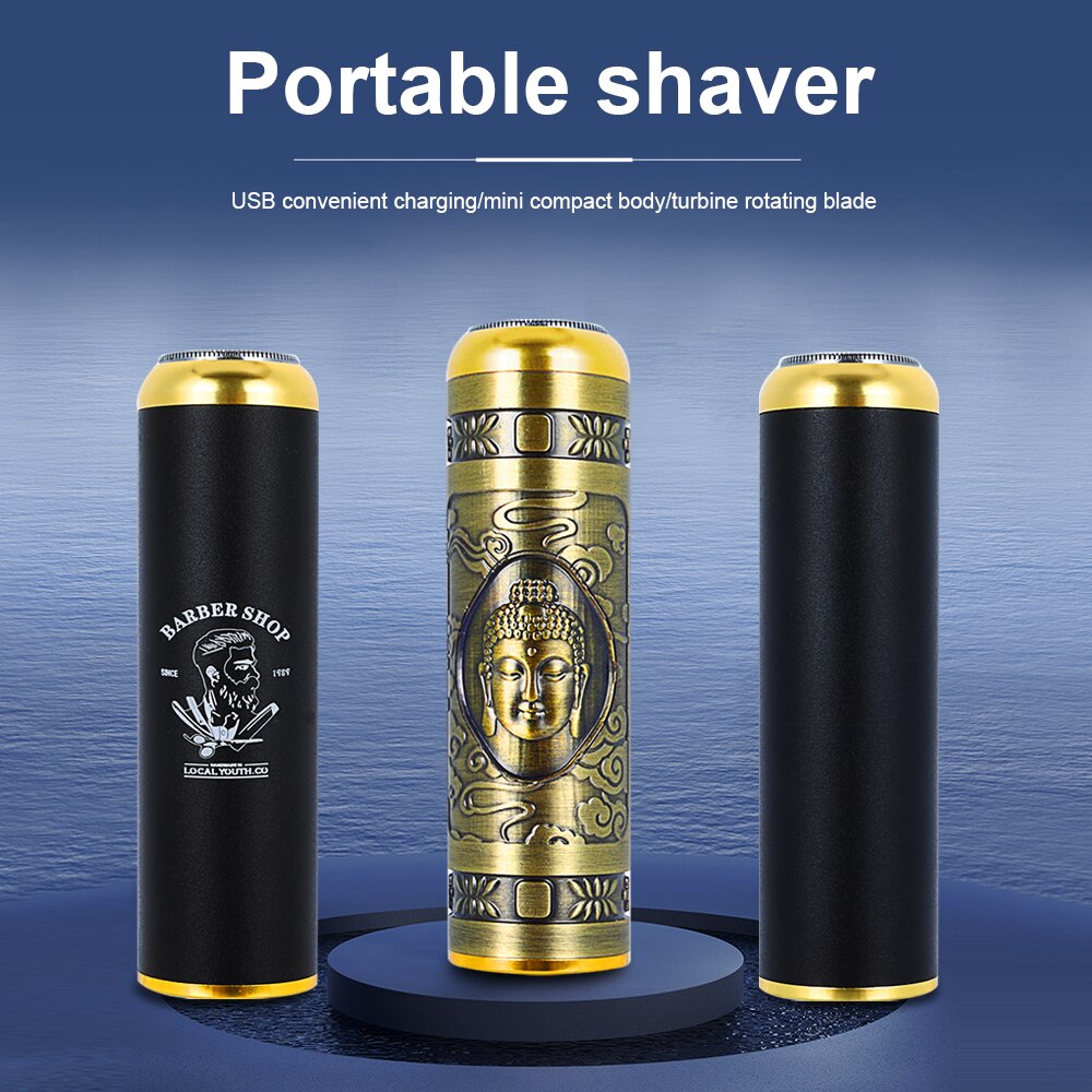 Portable Shaver Hair Clipper Electric Trimmer Screen Washable Rechargeable Men Hair Trimmer