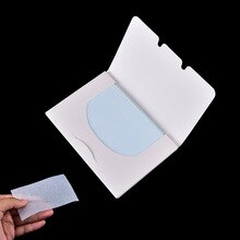 100 Stks/pak Make Blotting Reiniging Papier Gezicht Papier Olie Controle Absorptie Tissues