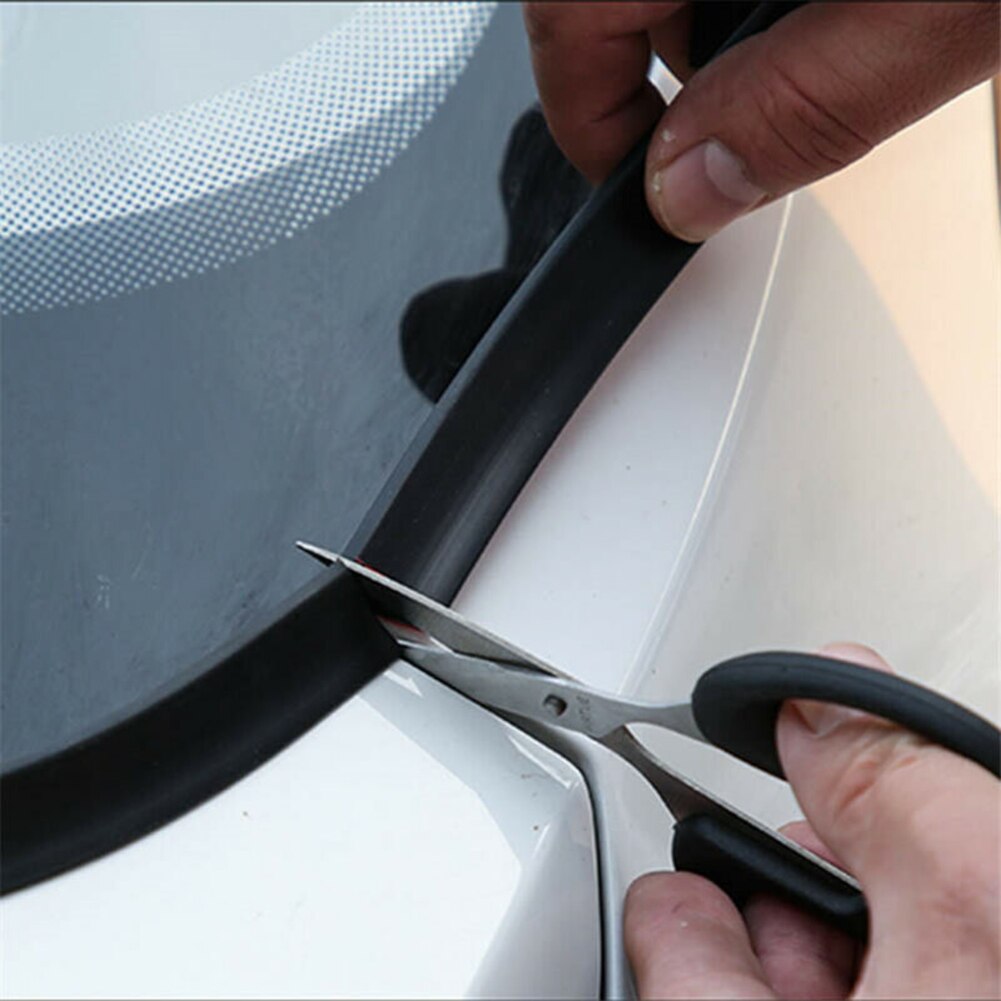 1.8m gummibil front panser frontrute tetningslist støping vindavviser trim materiale