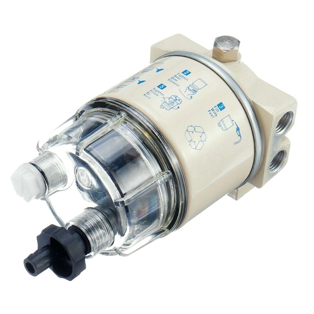 Filtro de combustible giratorio marino R12T, separador de agua, cortacésped, motor diésel, generador de gasolina, motores, pieza automotriz