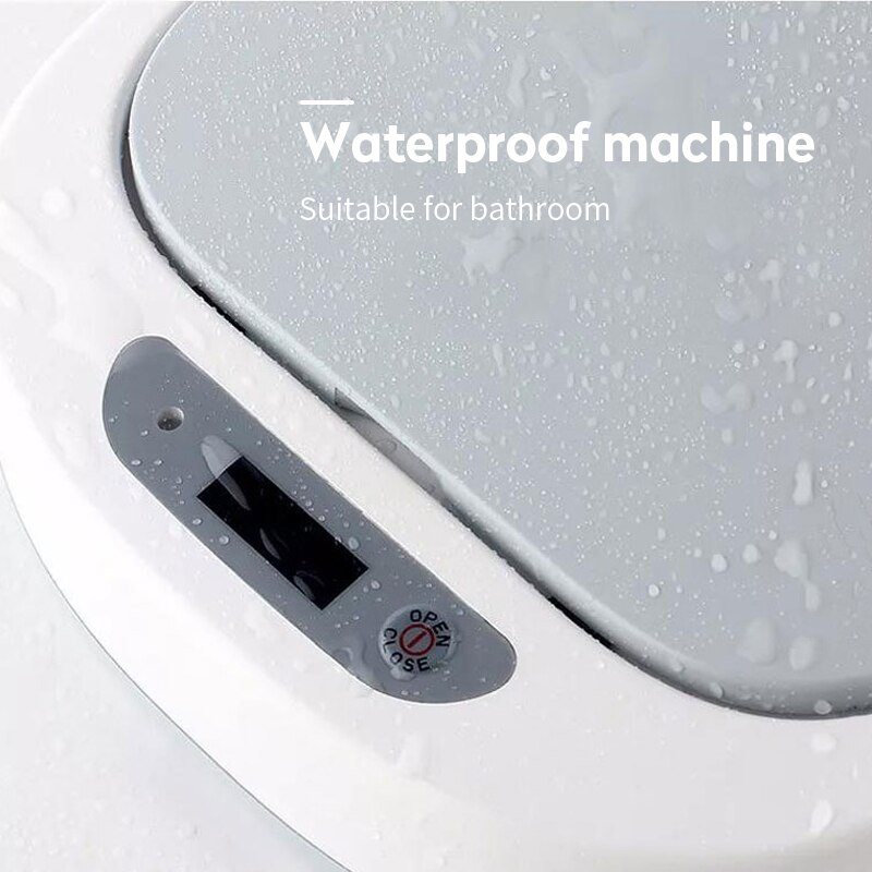 7L Narrow Type Trash Can Zero Waste Recycle Bin Automatic Trash Bin Smart Kitchen Dustbin Touchless Garbage Rubbish Waste Bin