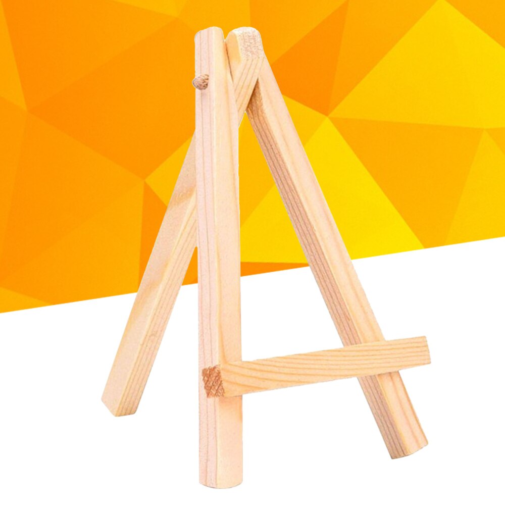 Pack of 8 Practical DIY Durable Mini Wooden Display Easels for Display Painting Art Crafts: Picture 1