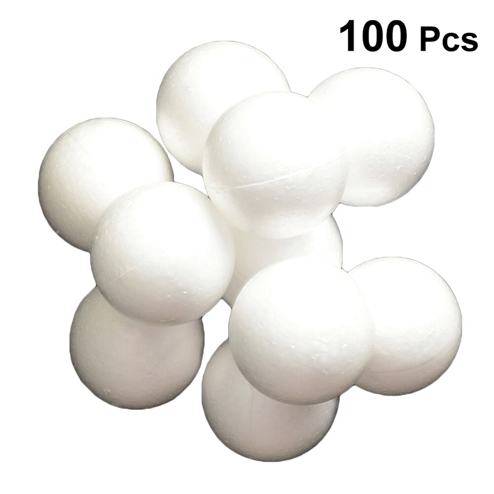 15Pcs 8cm Modeling Craft Solid Polystyrene Foam Ba... – Vicedeal