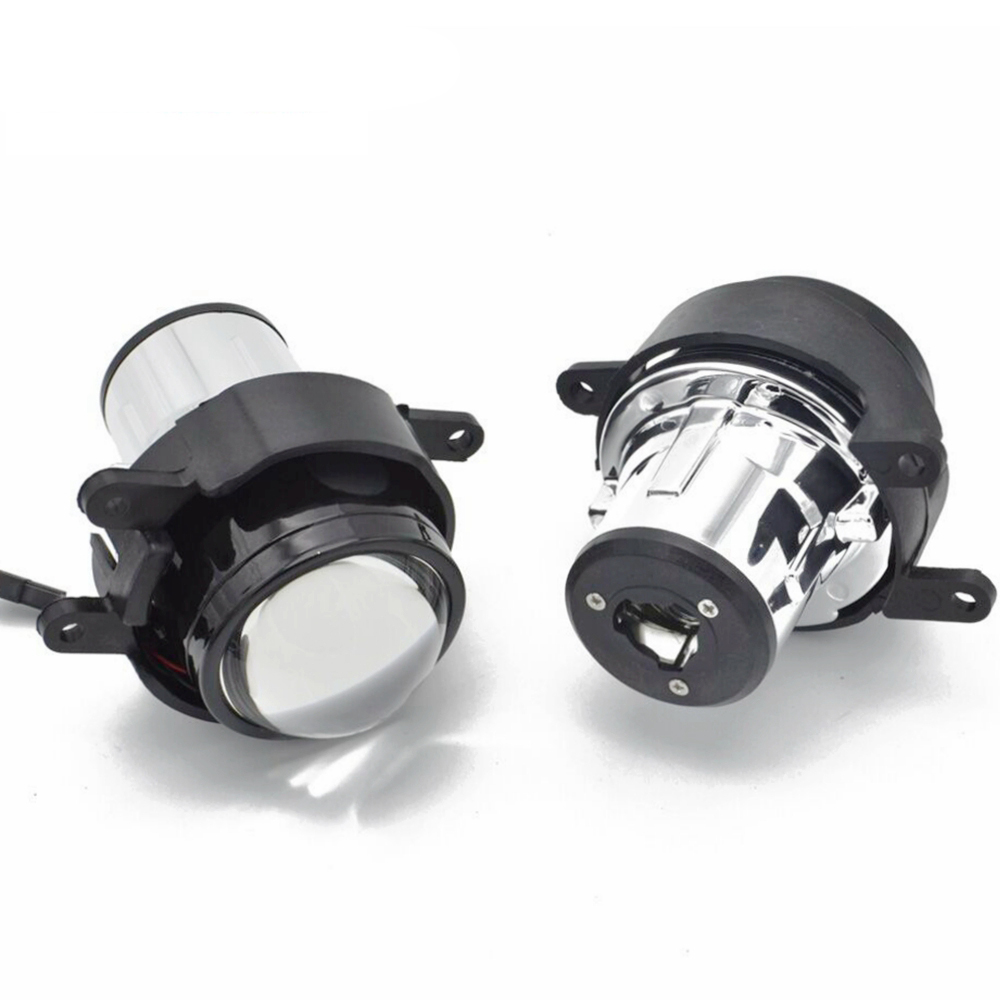 2pcs HID Bixenon fog Projector Lens for toyota Corolla Camry Yaris RX270 h11 Fog Lights Lenses Driving Lamp Retrofit DIY