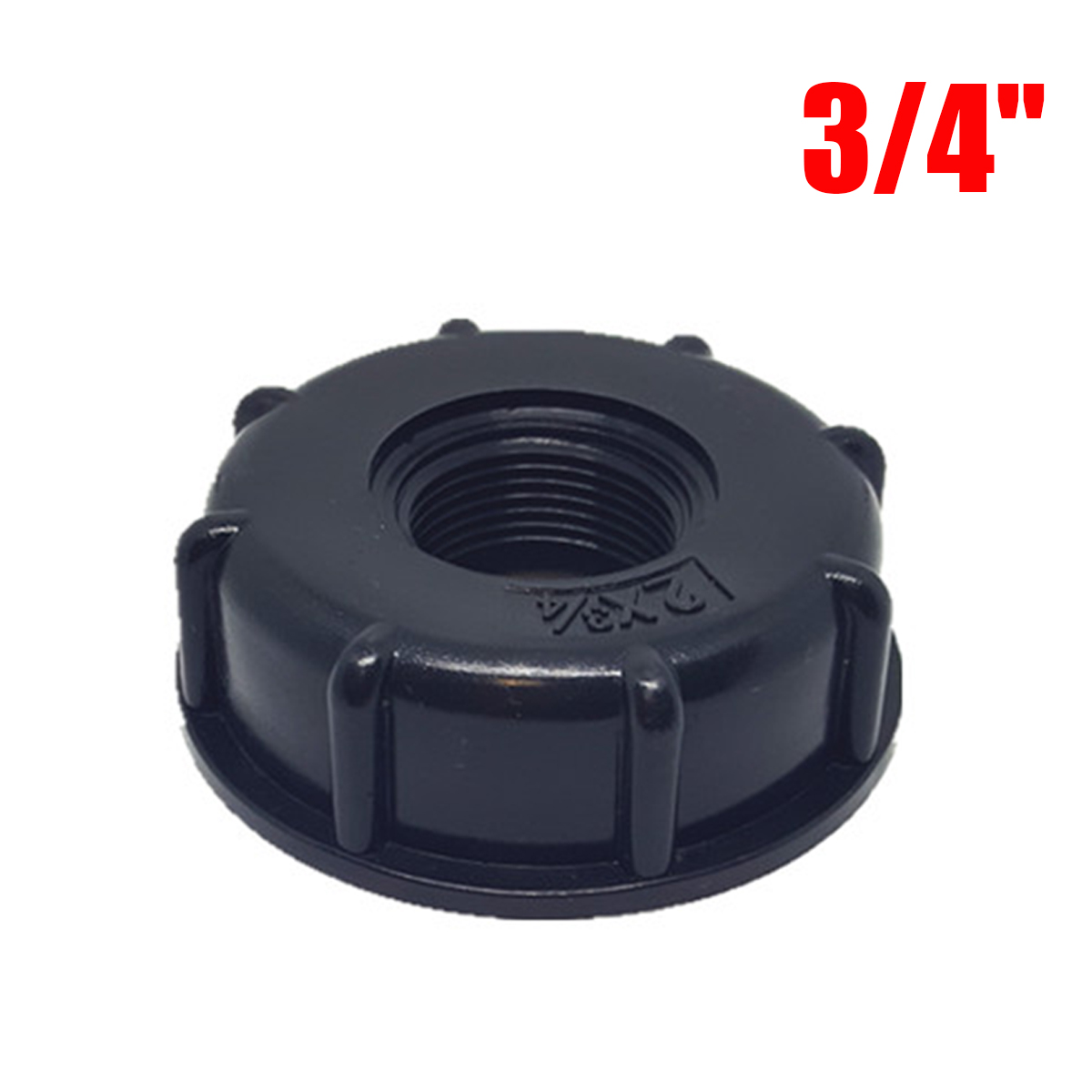 1/2 inch 3/4 inch 1 inch Thread IBC Tank Adapter Tap Connector Replacement Valve Fitting For Home Garden Water Connectors Black