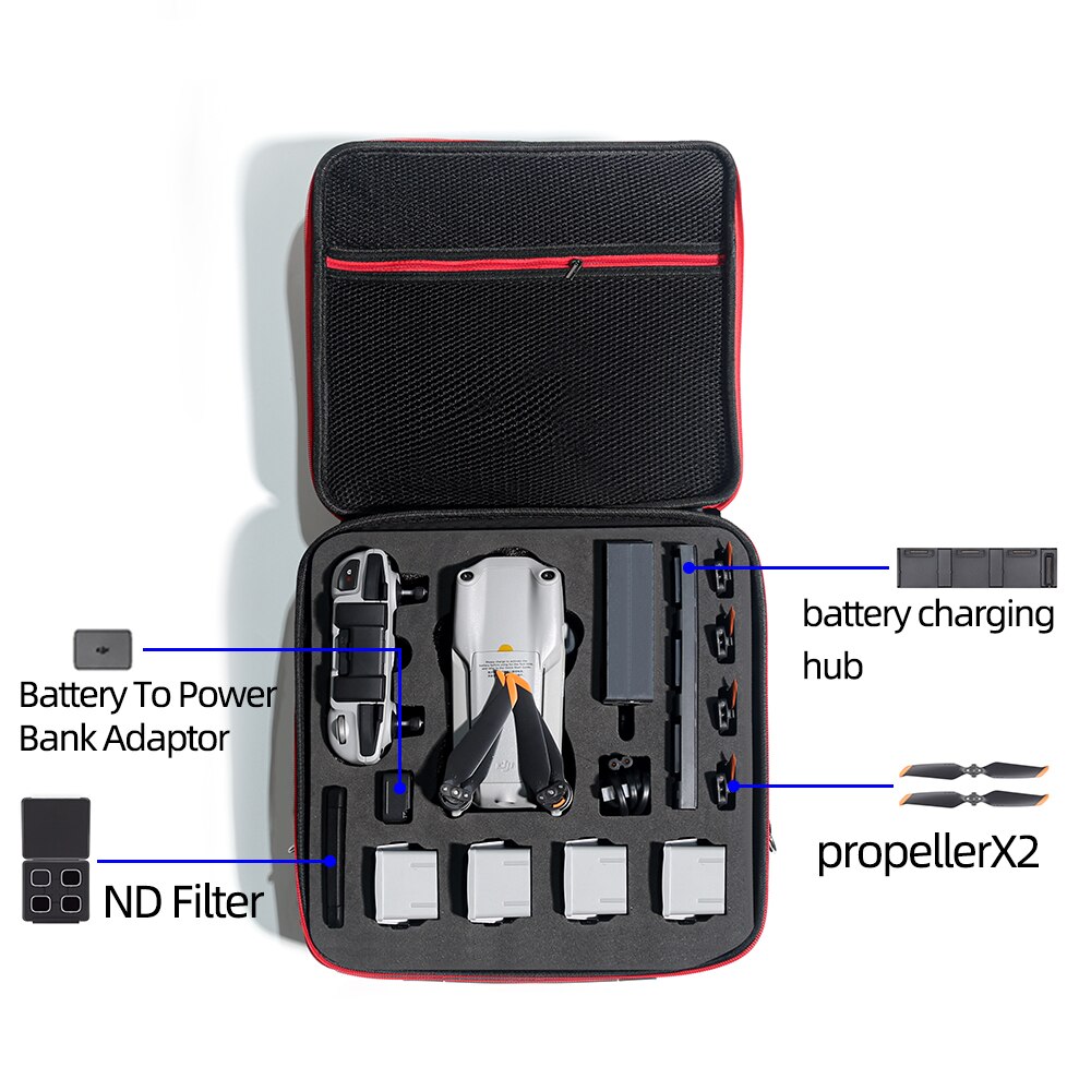 DJI Air 2S Drone Bag Portable Shoulder Bag Storage Box Outdoor Travel Carrying Case for Mavic Air 2/2S Drone Accessories