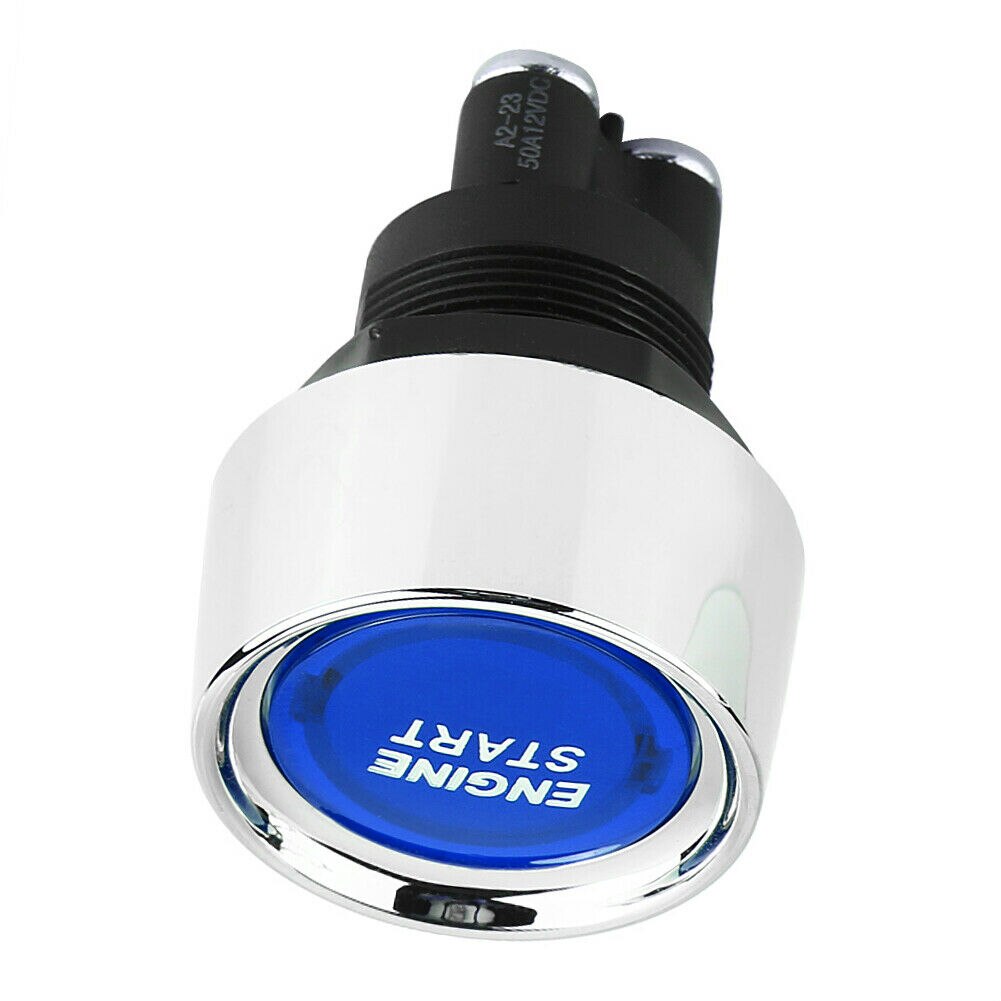 12V Led Auto Suv Motor Startknop Licht Ontsteking Starter Schakelaar