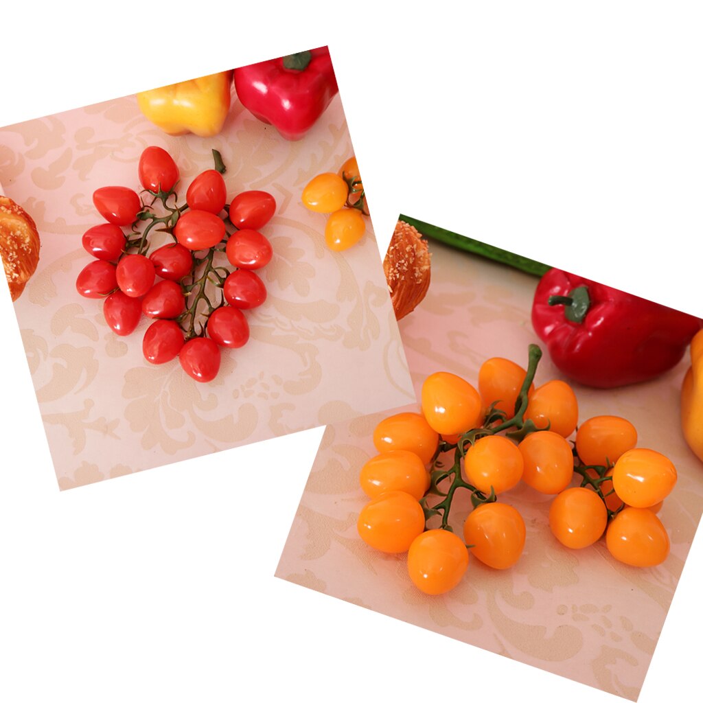 Kunstmatige Cherry Tomaten Real Looking Kunstmatige Faux Fruit Decoratieve