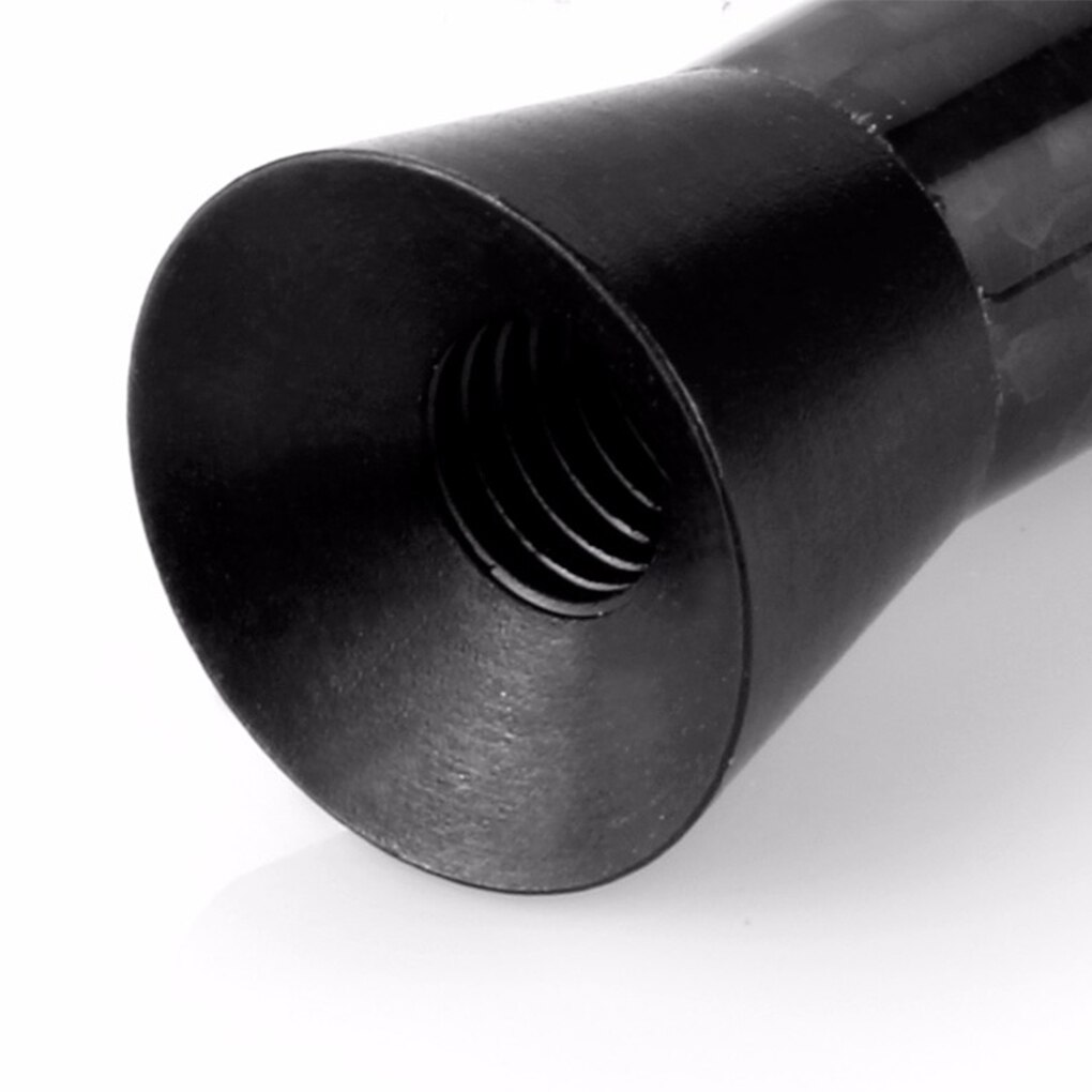 Bil kolfiber kort antenn fordonstak aluminiumlegering signal mottagning antenn biltillbehör