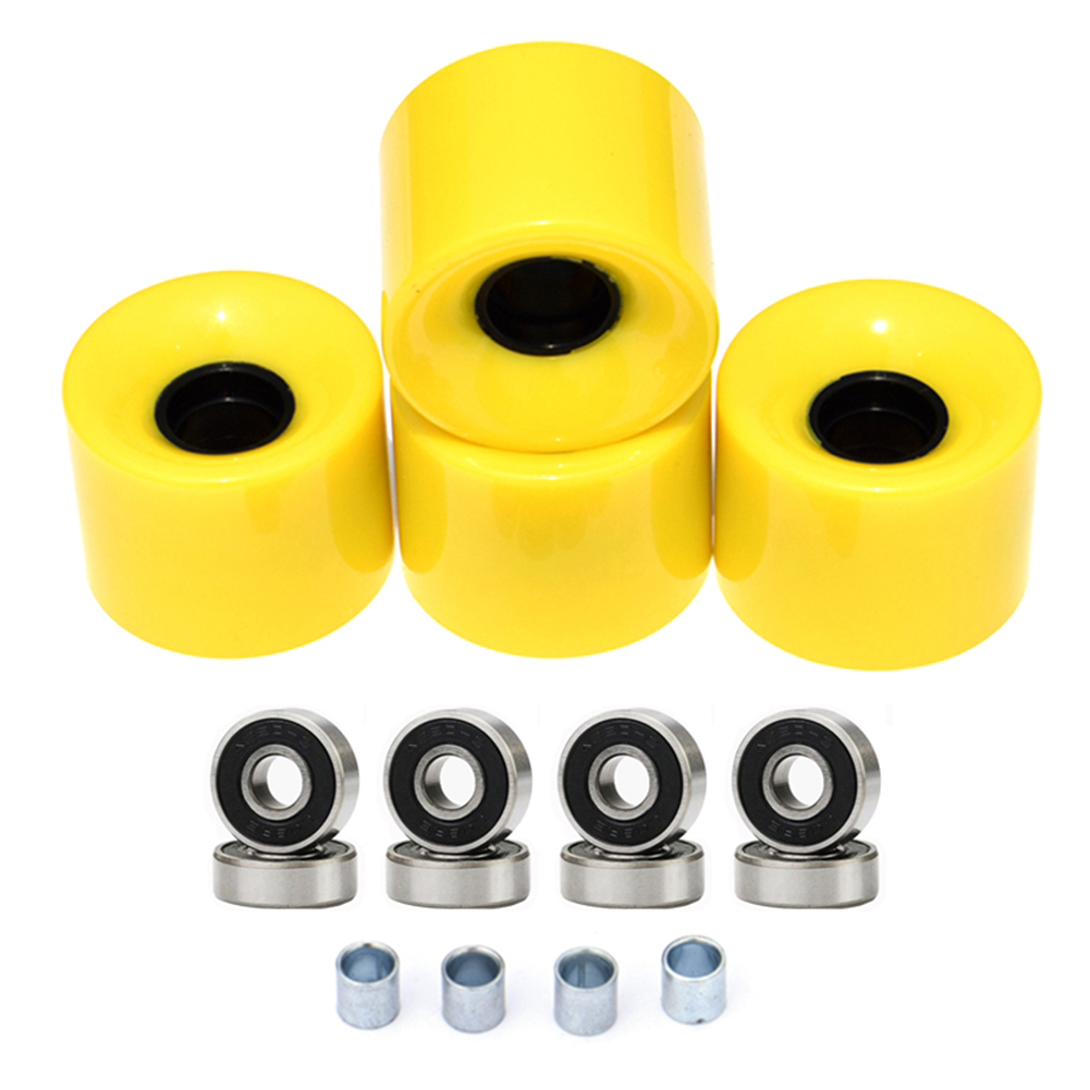 Rolschaatsen Skateboard Wiel 60x45mm Voor Straat Cruisen Hoverboard Onderdelen Accessoires Longboard Wielen Gloednieuw: Paars