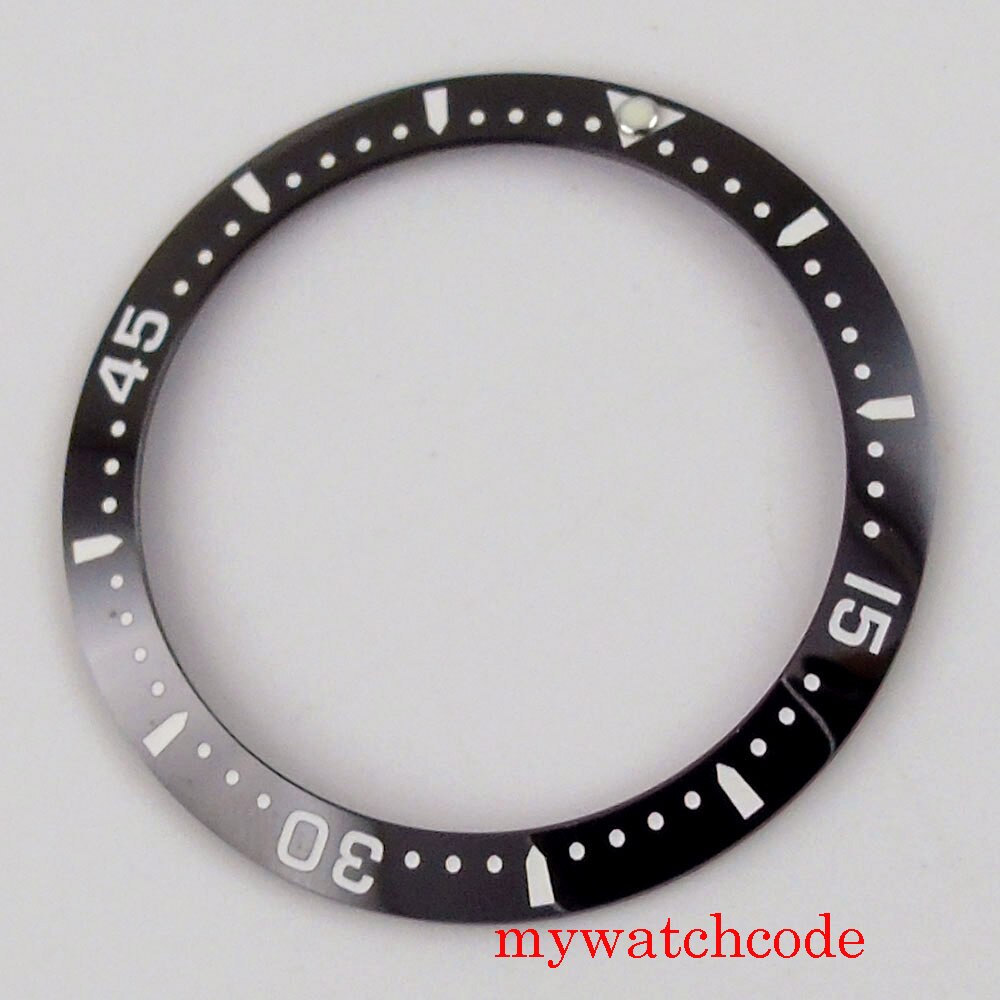 Ceramic Watch Bezel Insert Ring 38mm Fit For 40mm Men Watches Wristwatch Parts: NO.16