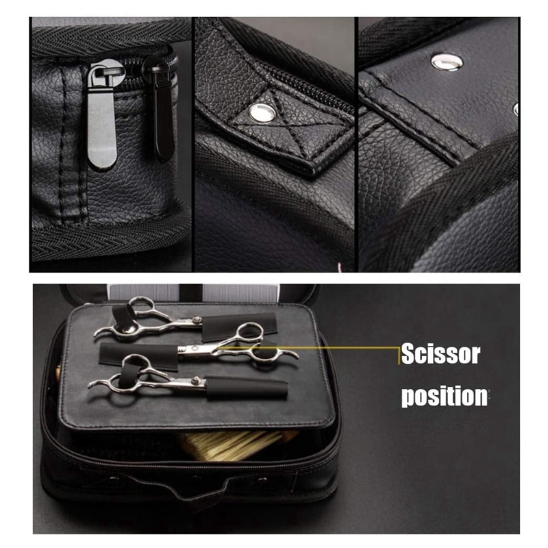 Barber Bag Hairdressing Tool Bag Nylon Stylists Hair Scissors Tool Box Barber Carrying Case