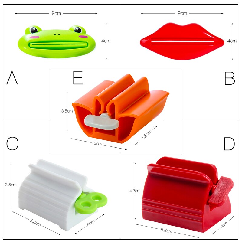 Gezichtsreiniger Druk Houder Tandpasta Knijper Tube Cosmetica Rolling Knijpen Dispenser Apparaat Oral Care Badkamer Benodigdheden