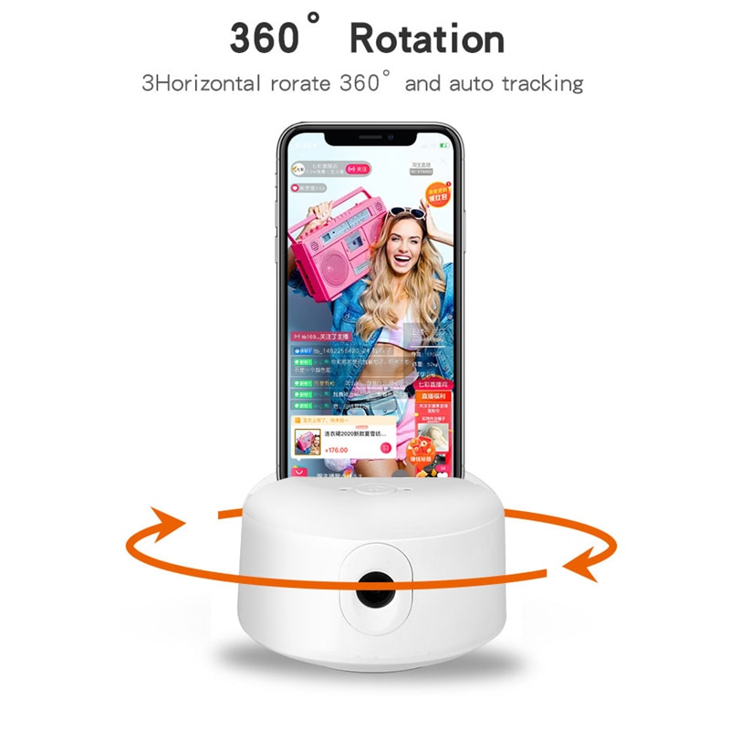 360 ° smart tracking mobilholder smart gimbal auto objekt ansigtssporing ai intelligent selfie gimbals kamera til smartphone