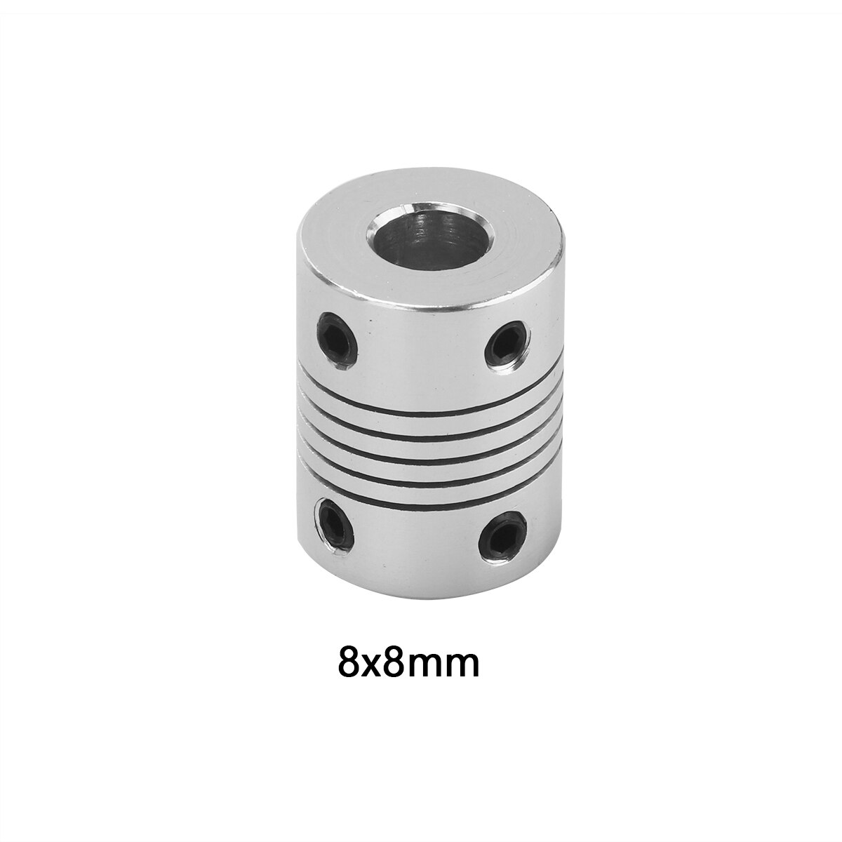 1Pc Motor Jaw Shaft Coupler 5Mm Tot 8Mm Flexibele Koppeling Od 19X25Mm 3/4/5/6/6.35/7/8/10Mm