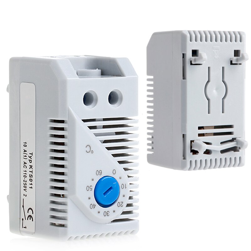 KTS011 0-60℃ Compact Mechanical Thermostat Sensor Temperature Controller