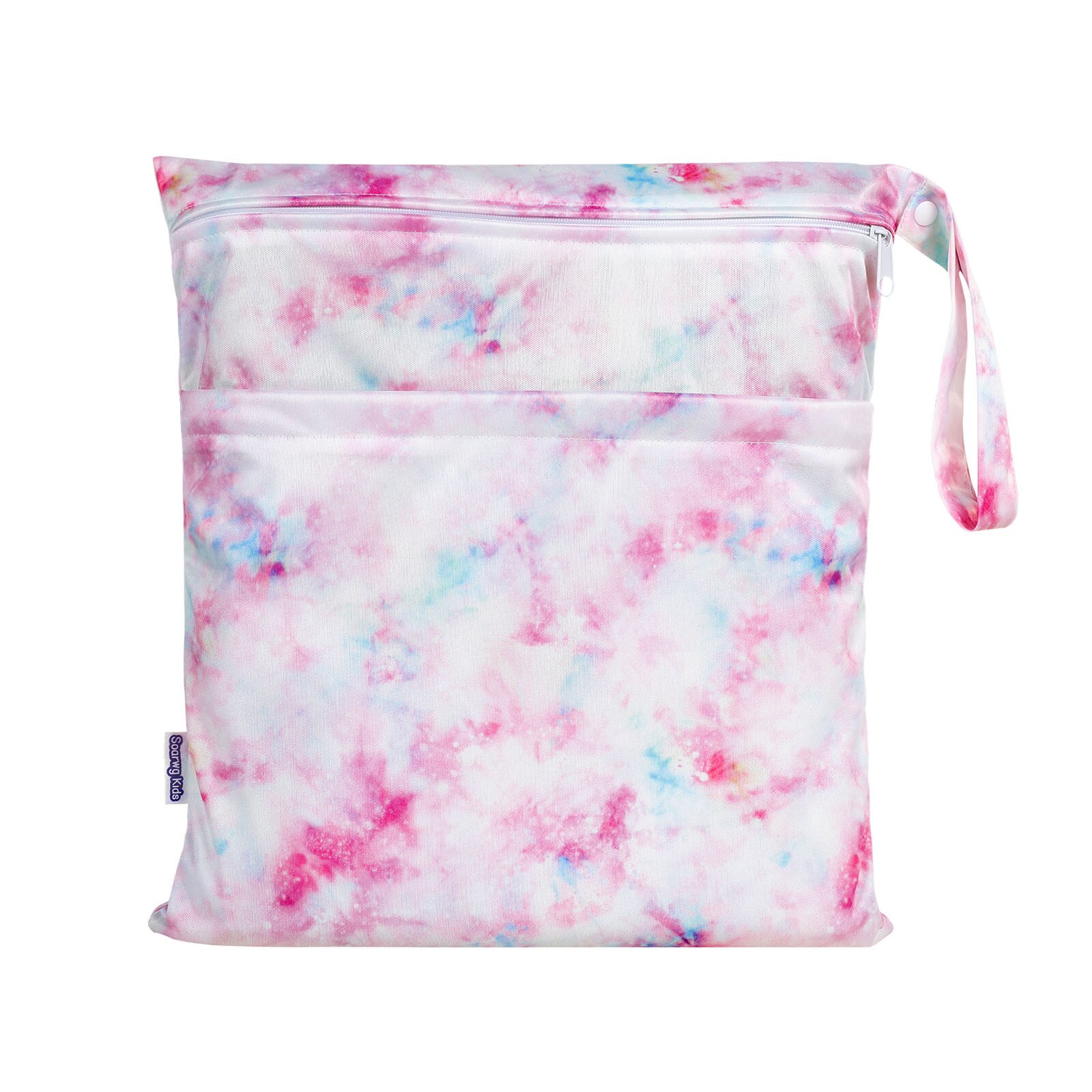 Wiederverwendbare nass trocken Tasche Mit Zwei Für Baby Windeln Windeln Wasserdicht Nass Tuch Tasche Windel Tasche 36cm x 30cm: NPD10002