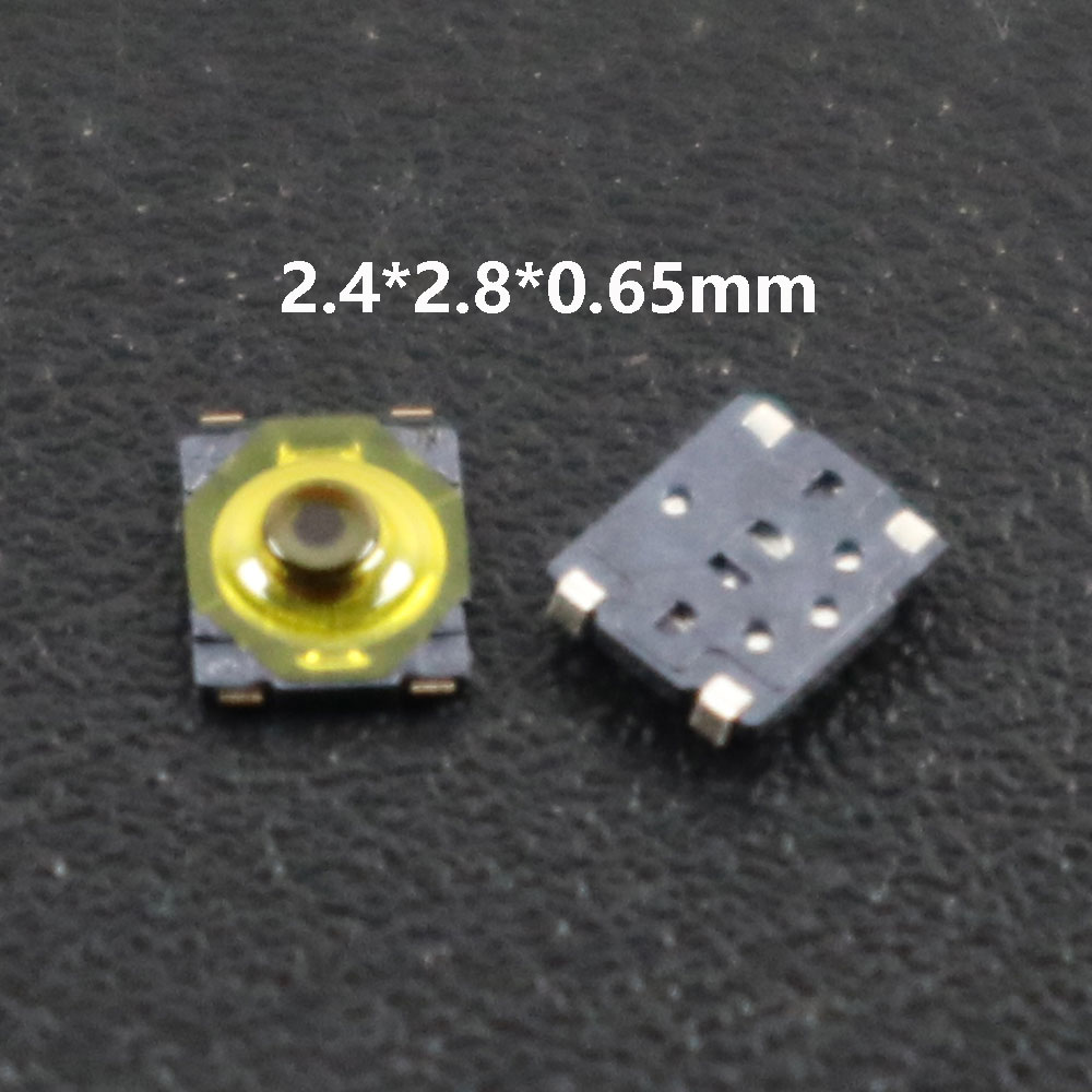 10Pcs/Lot Micro Tactile Push Button Touch Tact Waterproof Switch Kit 4x4/5x5/4.5x4.5 SMT Touch Switch 4 Pin LCD Monitor Repair: PURPLE