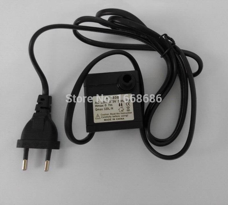 Micro AC 220-240V Mini Submersible Pump Mini water pump For Fountain Gardening Solar Circulation System EU Plug