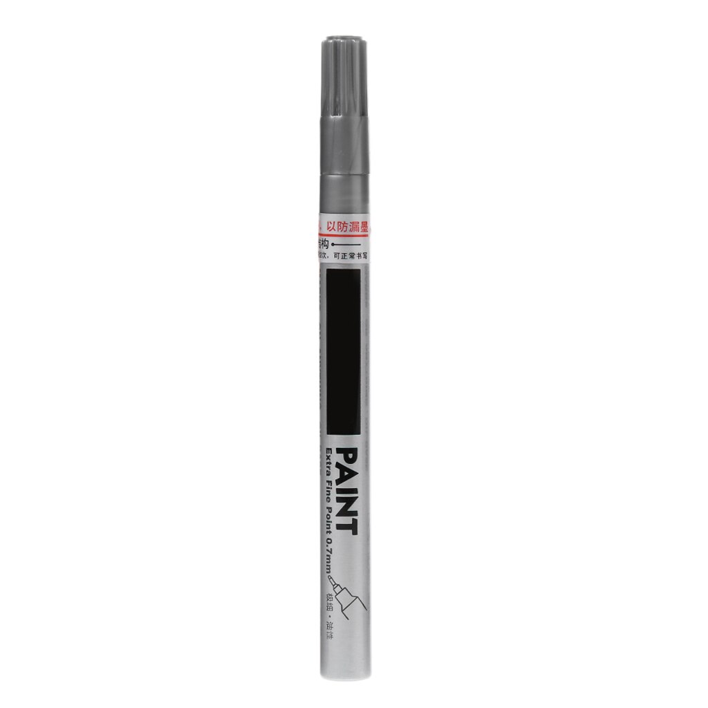 Brand and Universal 0.7mm Extra Fine Point Permanent Paint Metallic Marker Pen DIY Art: Sliver