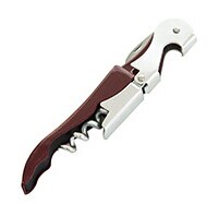 Rvs Seahorse Wijn Kurkentrekkers Openors Multifunctionele Wijn Cap Opener Bier Flesopener Keuken Bar Gereedschap: wine red