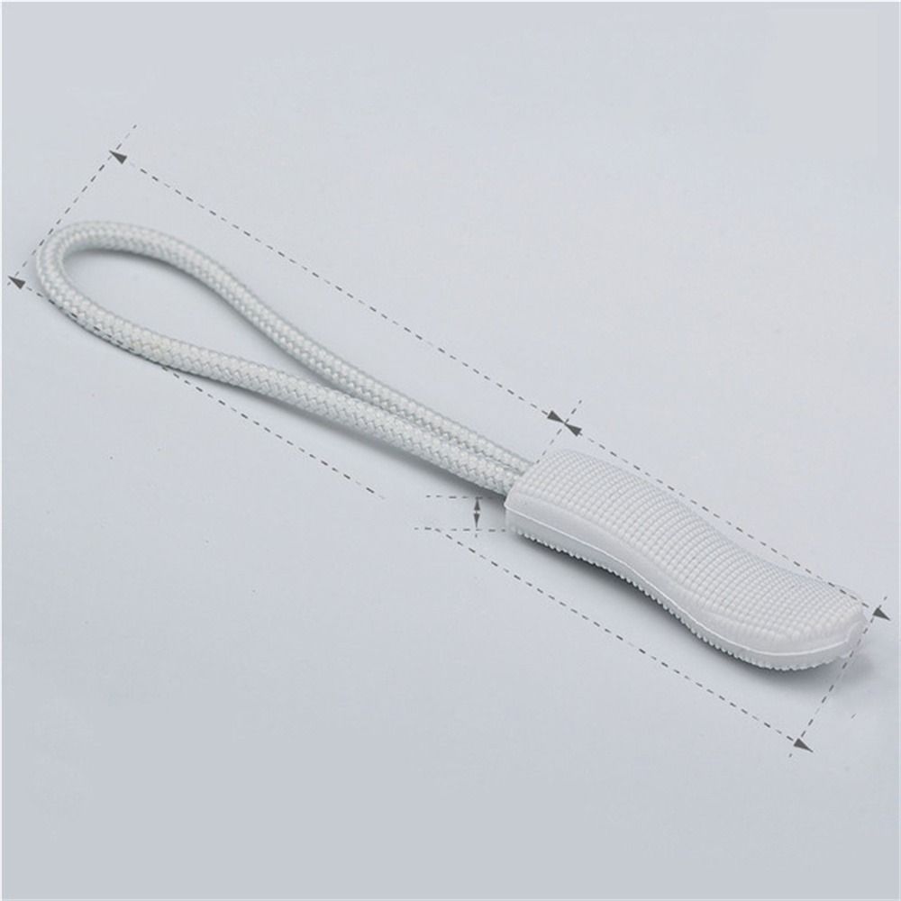 Uiteinden 10 Stuks Rugzak Koffer Kleding Zip Fixer Reistas Fixer Zip Cord Rits Puller Rits Trekkoord Rits Touwen