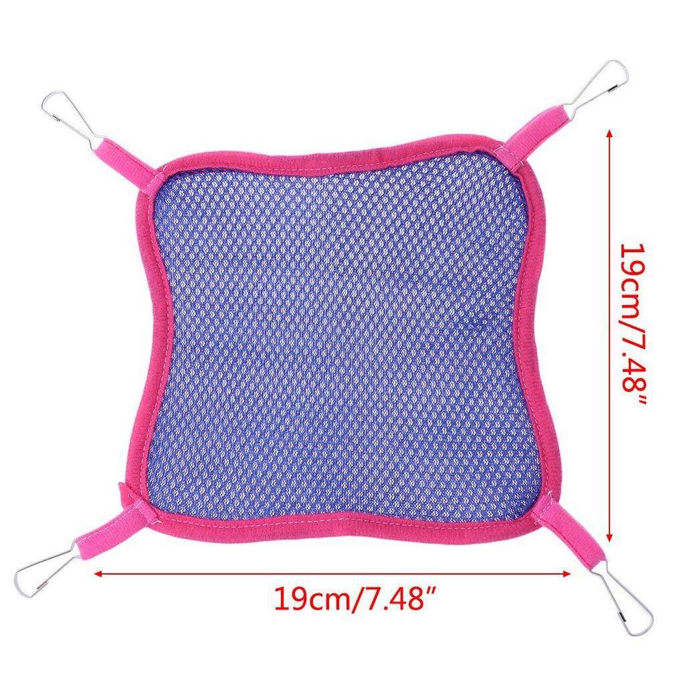 17.5*17.5Cm/30*29Cm Huisdier Hangmat Ademend Mesh Kleine Hangmat Fret Hamster Eekhoorn Chinchilla Zachte huis Huisdier Producten S/L