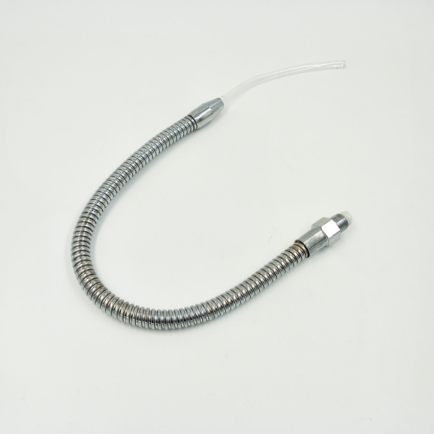 1 stks G1/4-400mm Metalen Koeling Buis/Water Koeling Pipe Ronde Nozzle OD 12.5mm