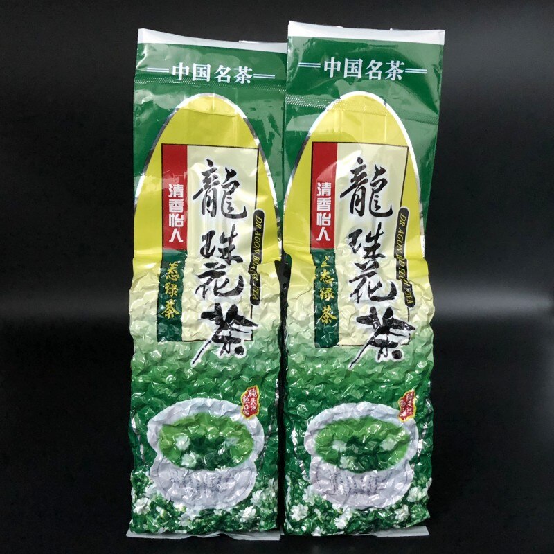 Thé au jasmin frais naturel bio Premium jasmin thé vert jasmin Dragon perle parfum minceur fleur Kung Fu thé nourriture: 500g Jasmine pearl