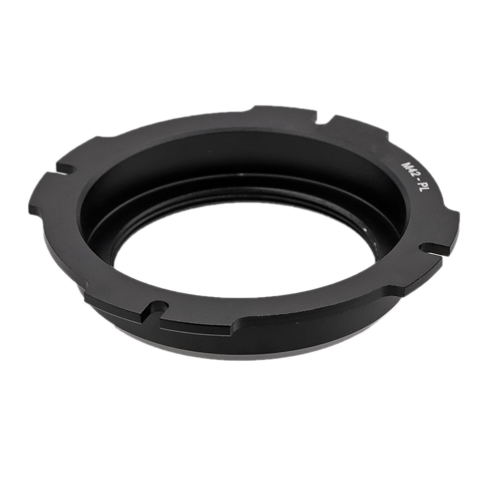 M42-PL Mount Adapter Ring M42 x1mm SLR Objektiv für ARRI PL Kamera Mount Adapter für Arriflex Objektiv: Black