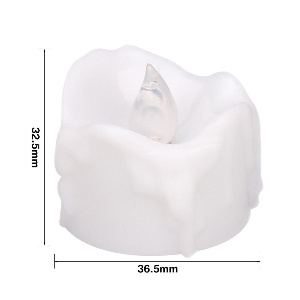 LED Tea Light Candles Set of 12/24 Warm White Electric Tealight for Thanksgiving Christmas Decor Battery Operated Votive Candles