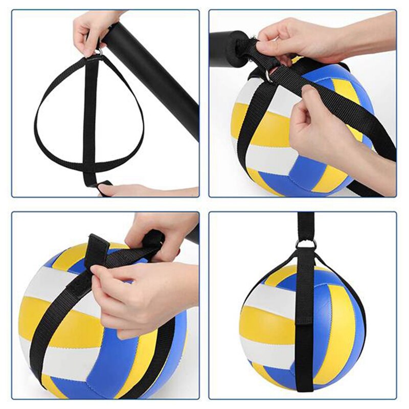 -2Pcs Volleyball Spike Trainer Volleyball Spike Training System Volleyball Equipment Training, Jumping Action