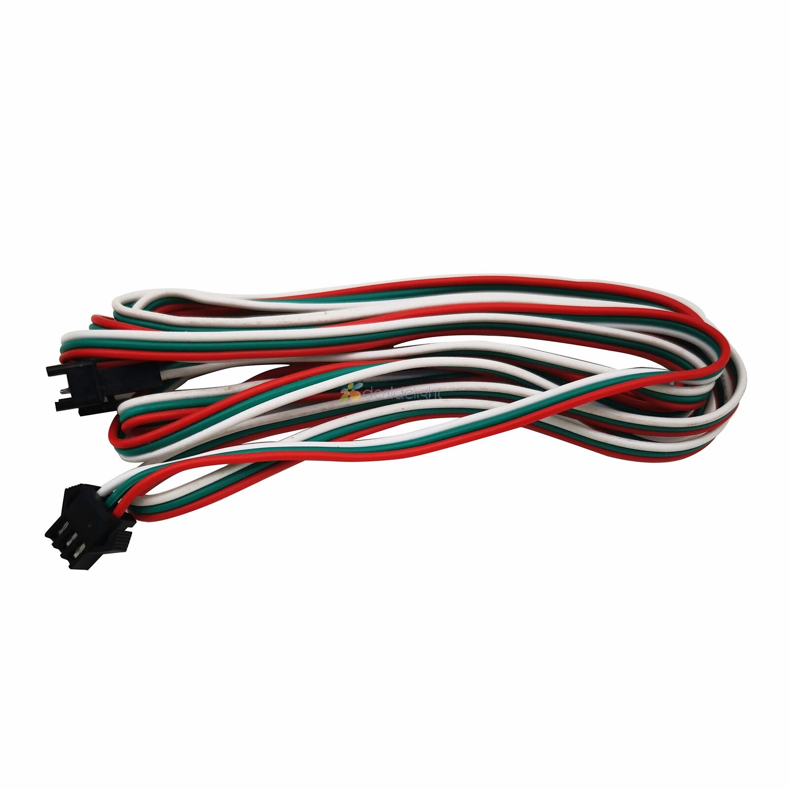 1M/2M/5M 3pin 4pin ARGB JST SM Plug Extension Male/female Eire Connector Cable For Led Light Driver CCTV