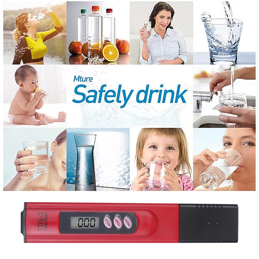 Accuracy 0.1 Digital Ph Meter Water Test Monitor Aquarium Pool Water Fishing Wine Food Ph Meter