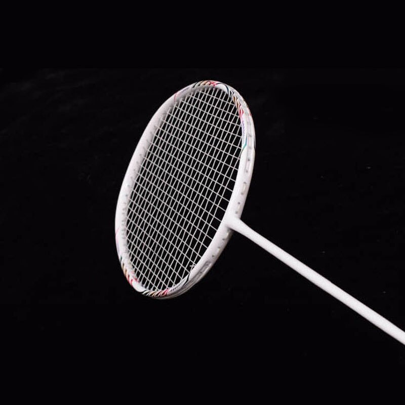 8U 100% Carbon Badminton Racket 24-30lbs G5 Ultralight Offensive Badminton Racket Racquet Training Sports With Bag