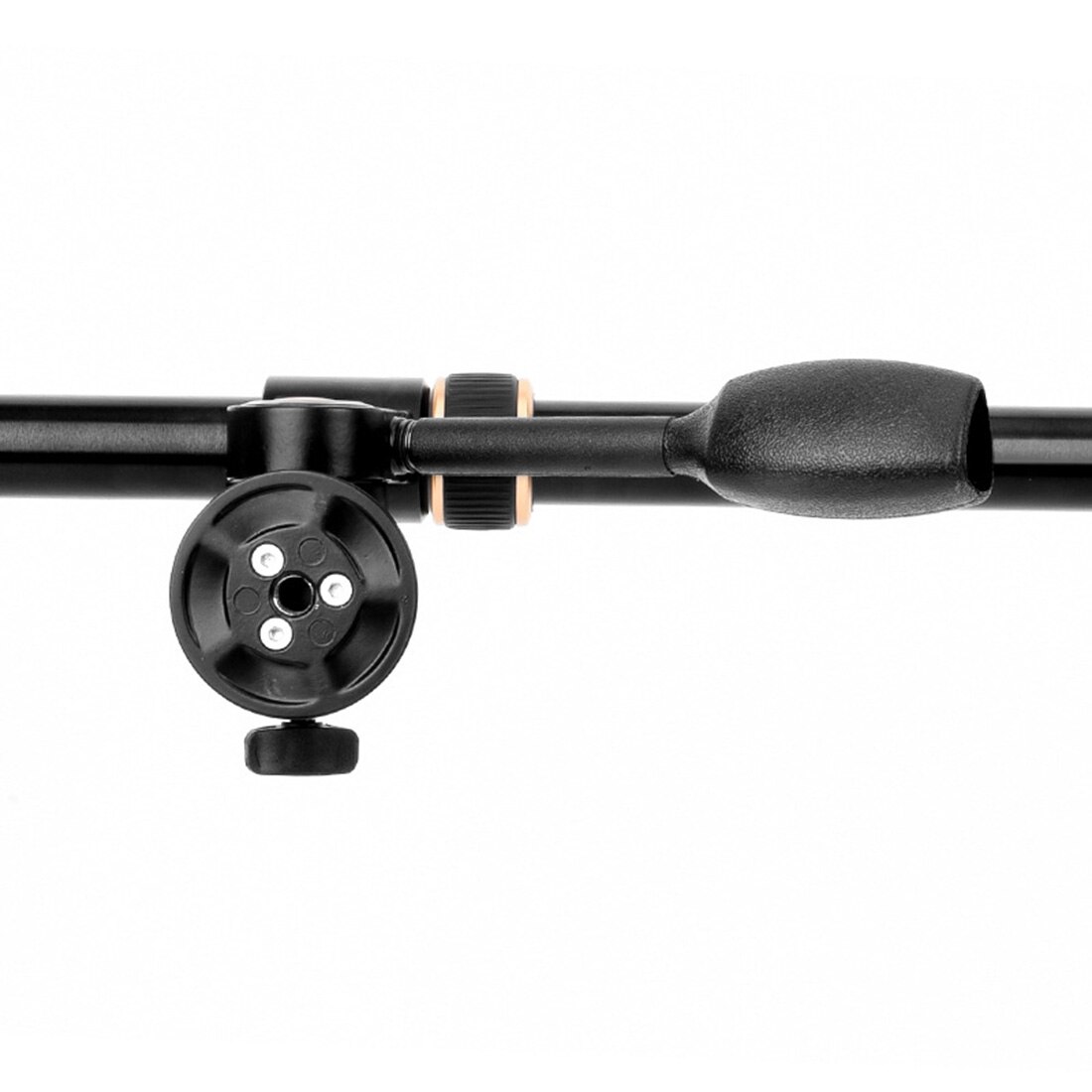 61cm 24&quot; Horizontal Bar Camera Mount Tripod Extension Arm Rotatable Multi-Angle Center Cross Column Rod Tube with Locking System