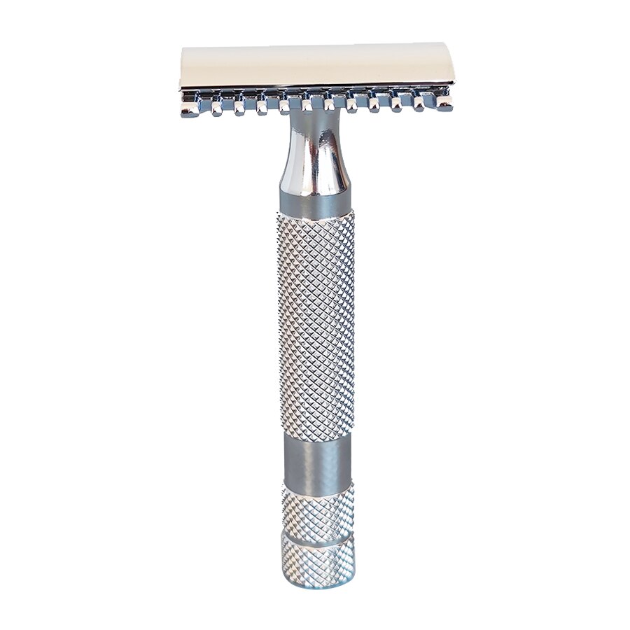 dscosmetic Open Comb and closed comb Double Edge Safety Razor with copper Handle: 304 tainlessR1