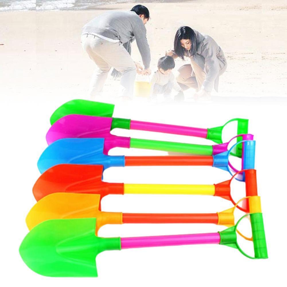 1Pcs Kinderen Outdoor Strand Schoppen Graven Zand Tool Zomer Schop Outdoor Graven Strand Kleur Speelgoed Zand Schop Willekeurige 48cm T9Y7