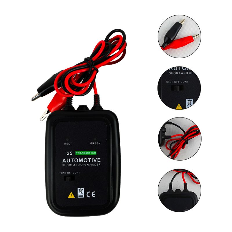 DY25 Automotive Short&Open Circuit Finder Tester Cable Tracker Automotive Repair Tool Cable Wire Tracker Diagnose Tracer Diag