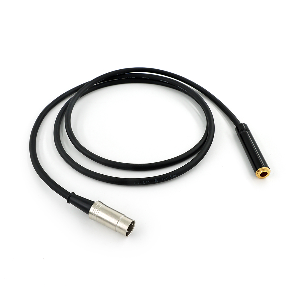 Canare L-4E6S Star Quad 5-Pin DIN Male MIDI to trs 6.35 jack female 6.5 mm Male adapter Plug Audio Cable
