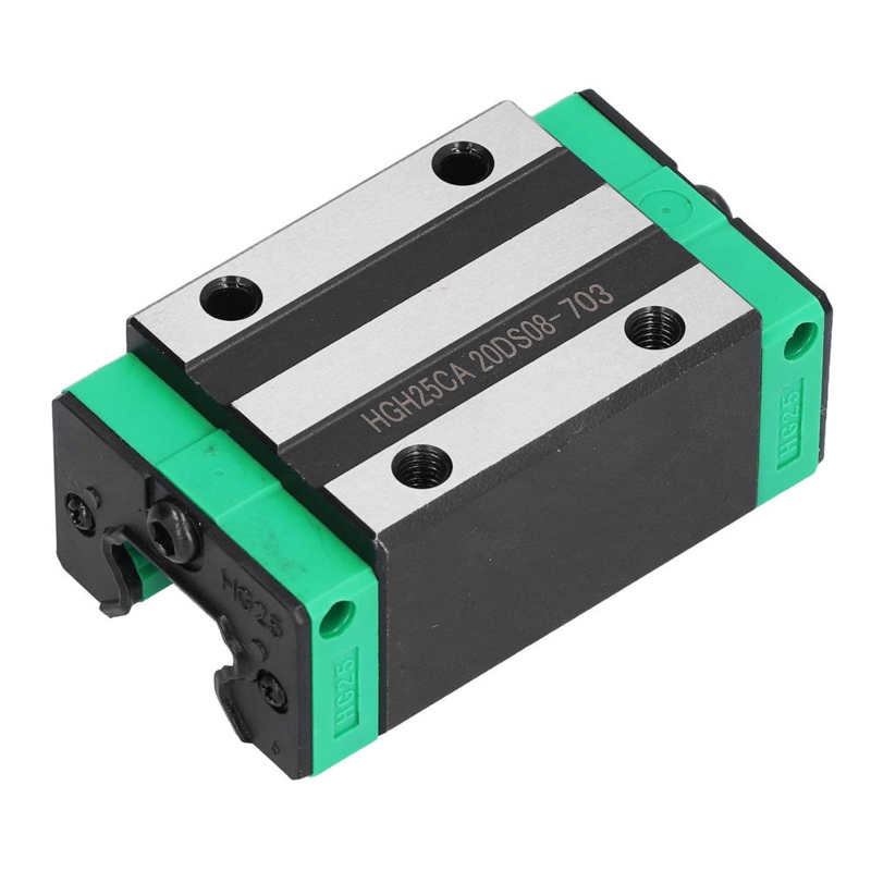 Linear Slider Bearing Steel Rail Slider Block for CNC Machines Automated Machinery Rail Slider Block