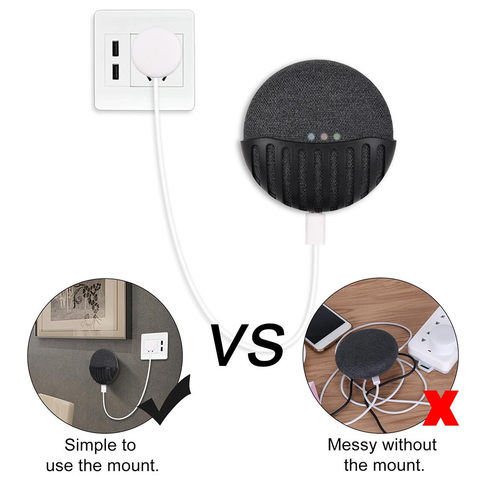 Väggfäste praktiskt bekvämt fäste för google nest minihögtalare