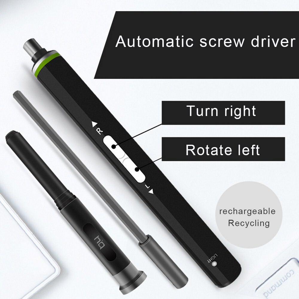 Cordless Electric Screwdriver Bit Rechargeable Automatic Precisions Screw Driver Mobile Phone Repair Hand Tool Drill Pen-shaped