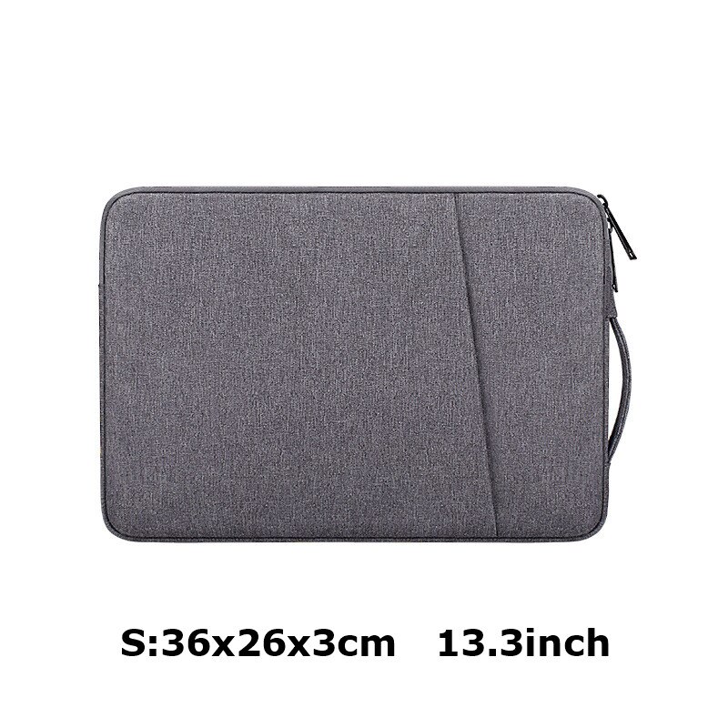 Funda impermeable para portátil, bolsa de 13,3/14,1/15,6 pulgadas para Notebook, Macbook Air Pro: 4-S