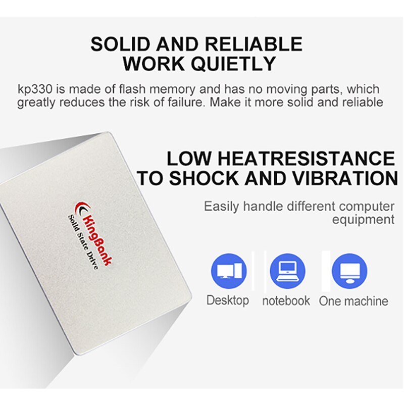Kingbank Sata3 Ssd 60Gb 128Gb 240Gb 120Gb 256Gb 480Gb 500Gb 1Tb Hdd 2.5 Harde Schijf Schijf 2.5 &quot;Interne Solid State Drive