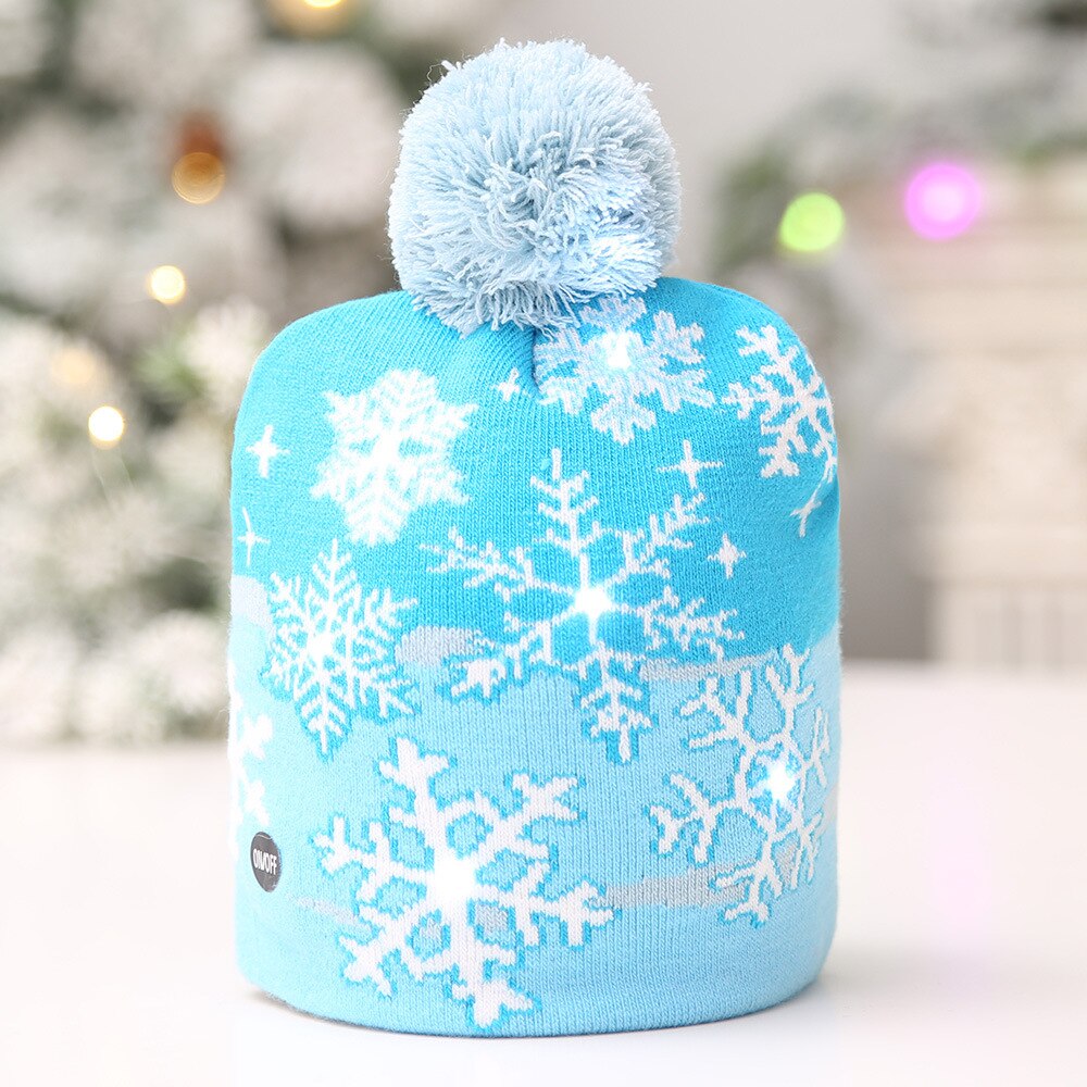 Bonnet de noël pour enfants | 1 pièce, chandail de noël, moche, bonnet de noël, bonnet lumineux, bonnet tricoté pour enfants, fête de noël pour adultes