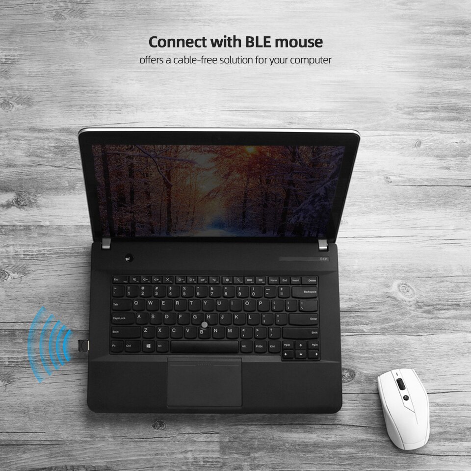 USB Bluetooth Adapter Dongle Adaptator 4.0 for PC Computer Wireless Mouse Keyboard Aux Audio Bluetooth Receiver Transmitter BLE